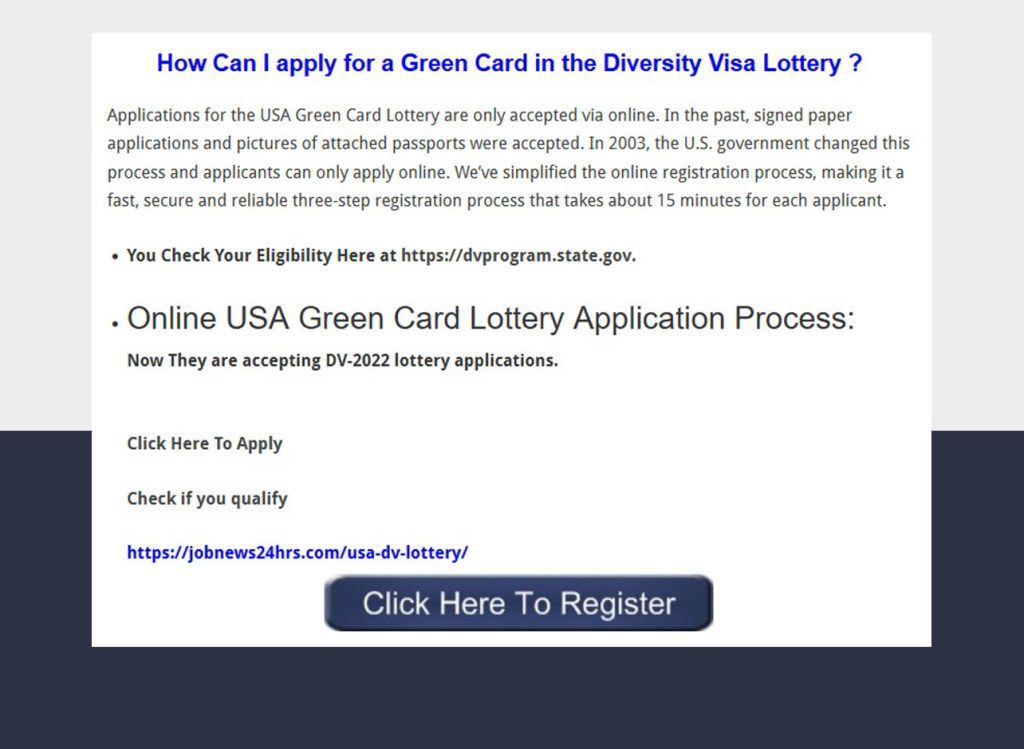 DV Lottery