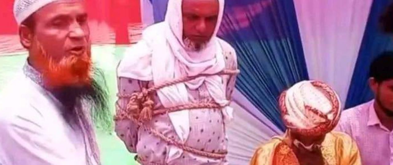 Viral Video of Tying Groom & Father Over Dowry Claim Exposed as Staged