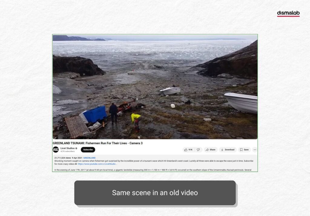 Old videos used in coverage of Russia earthquake