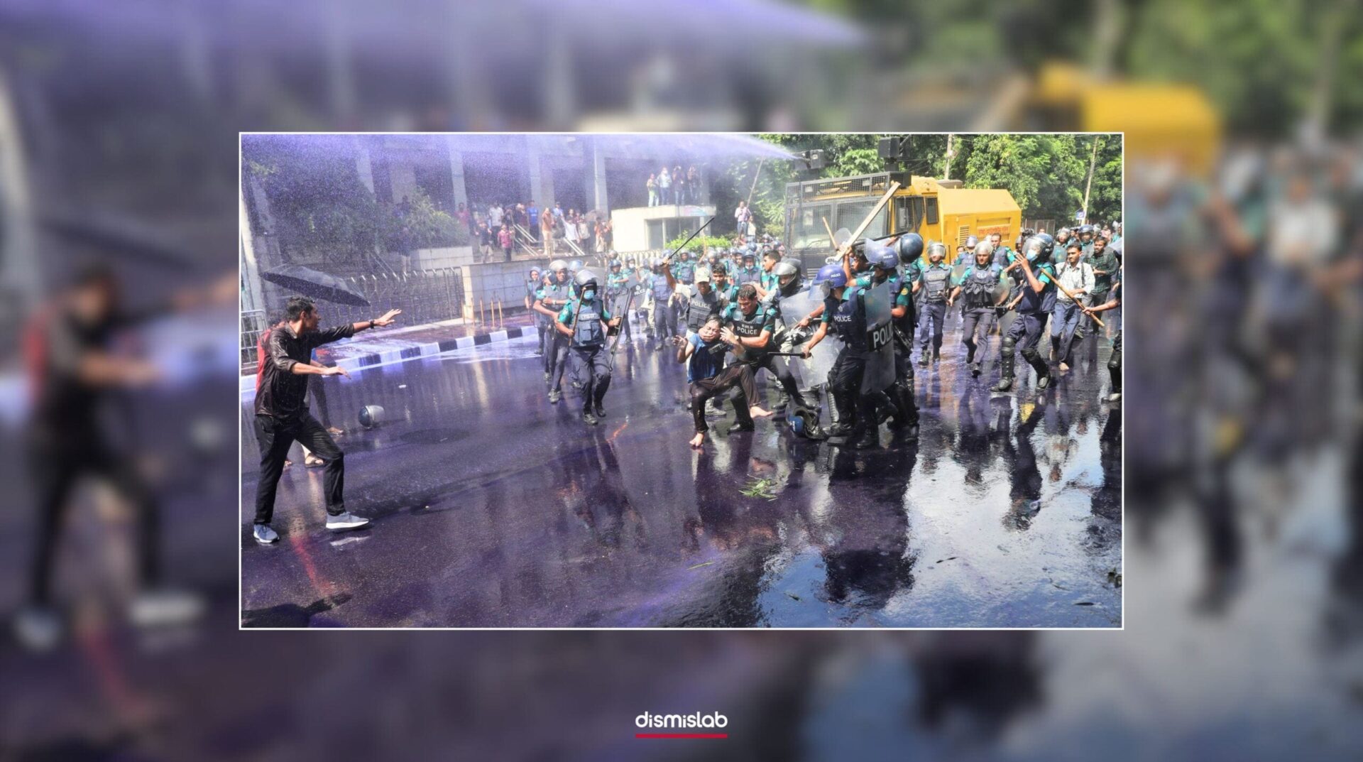 BUET student clash photo