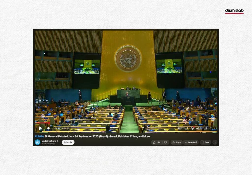 Bangladeshi delegates were not present during Netanyahu’s UN speech factcheck