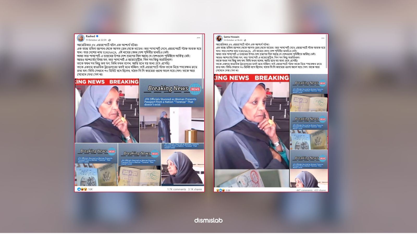 Old US TV show clip spread as ‘Torenza Woman’ claim