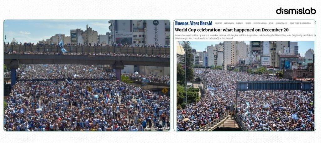 Argentina's 2022 World Cup Victory Celebration Shared as Jamaat Procession factcheck