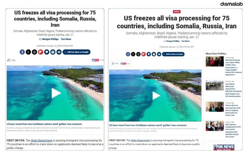 Confusion over U.S. visas Errors by Fox News and Reuters, Bangladeshi media failed to verify