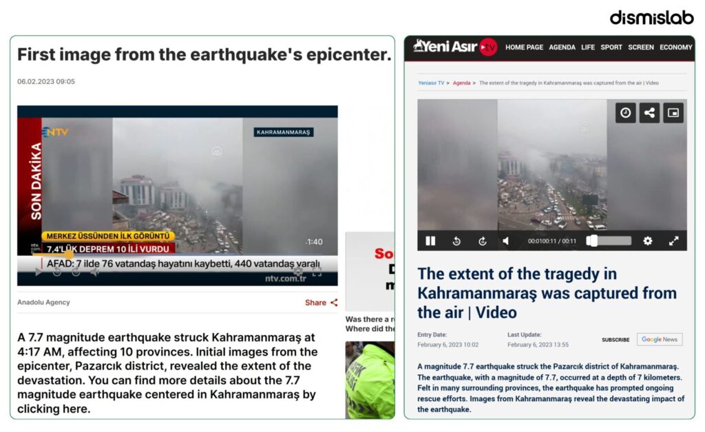Fact-check: Viral video claimed to show the current war situation in Tel Aviv actually shows earthquake destruction in Kahramanmaraş, Turkey, following the February 6, 2023 earthquake.