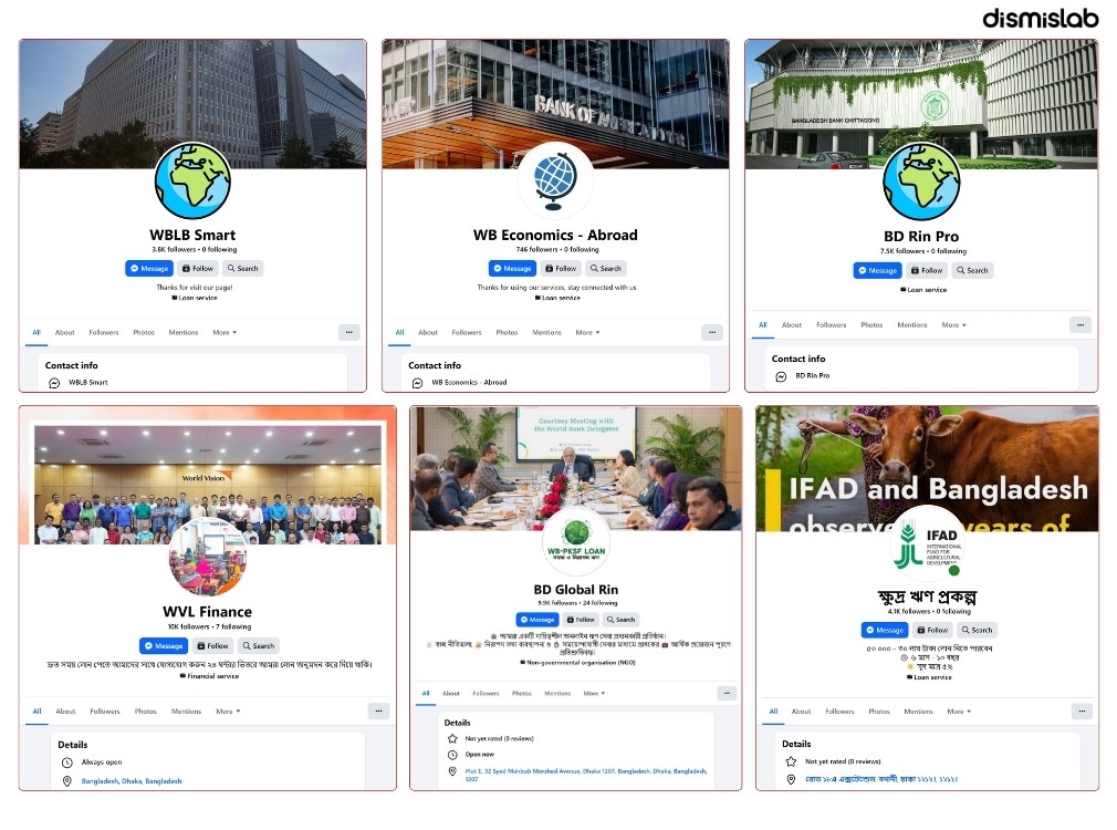 Dismislab Research Fake World Bank loan ads lure Bangladeshi users on Meta platforms