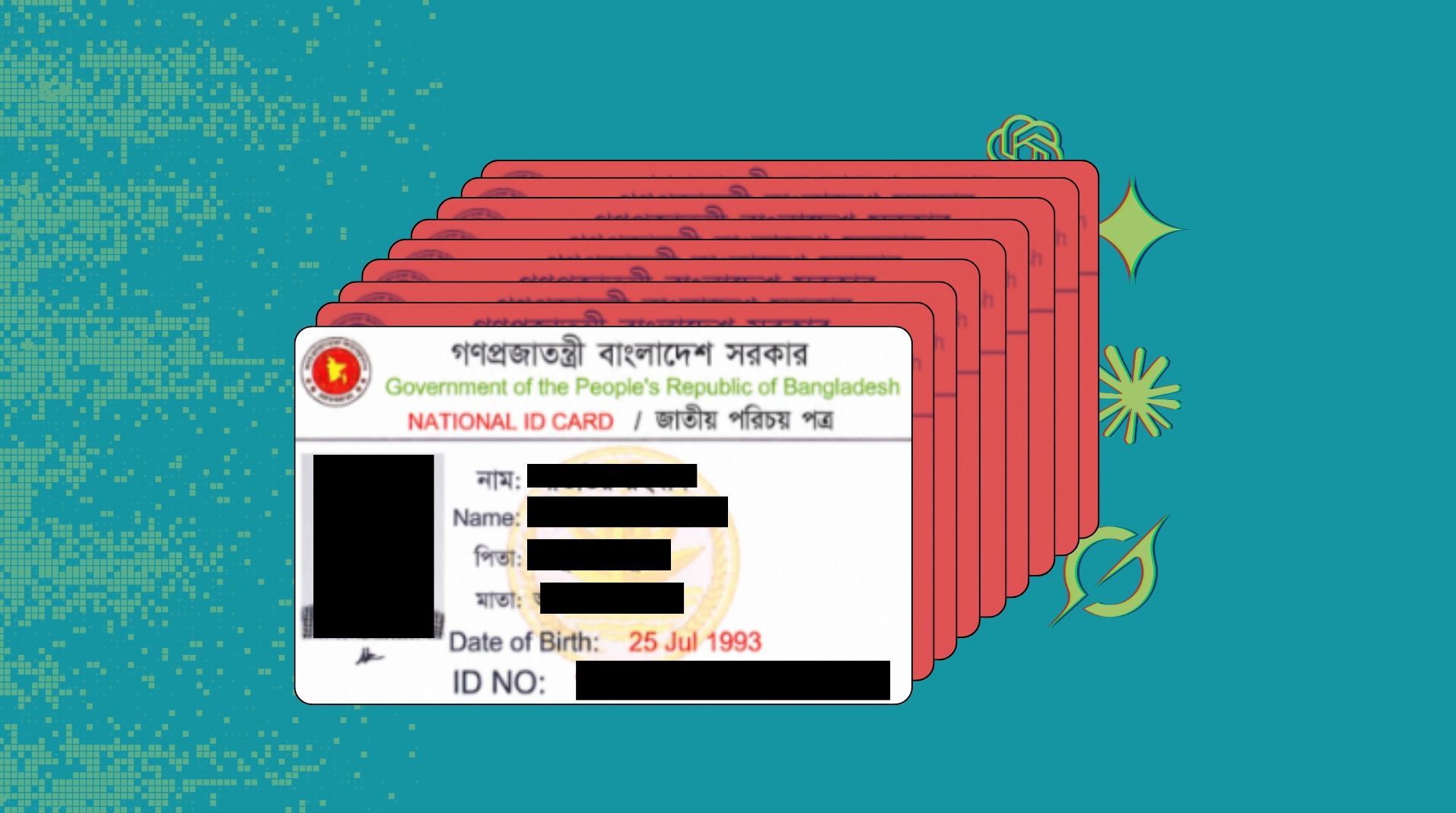 AI models generate NID digital cards risk