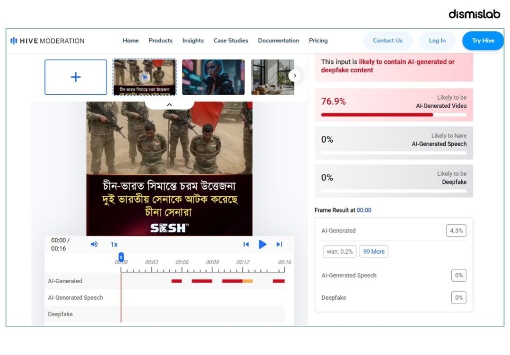 AI-generated video falsely claims Indian soldiers captured at Chinese border