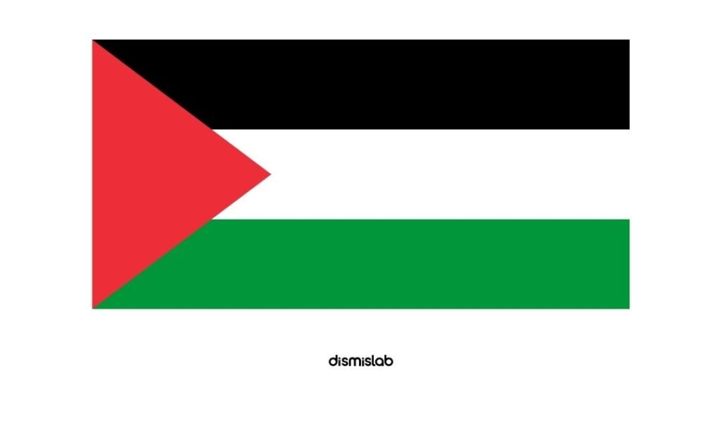 A video posted on the social media platform Facebook claims that a Palestinian flag was raised in front of Trump. Dismislab's fact-check found that the flag is not Palestine's — it is the flag of Andalusia, an autonomous region of Spain where the player was born.