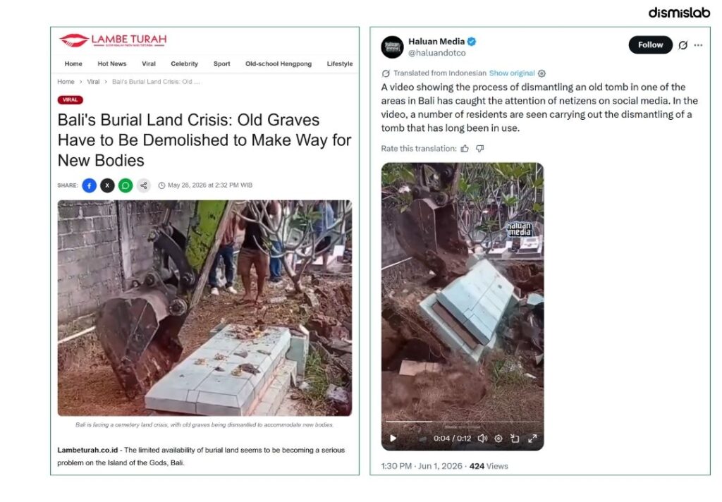 Factcheck Muslim grave demolish india