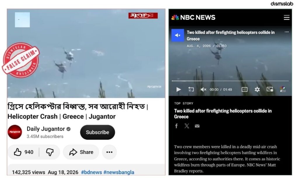 factchecking Bangladeshi media Jugantor