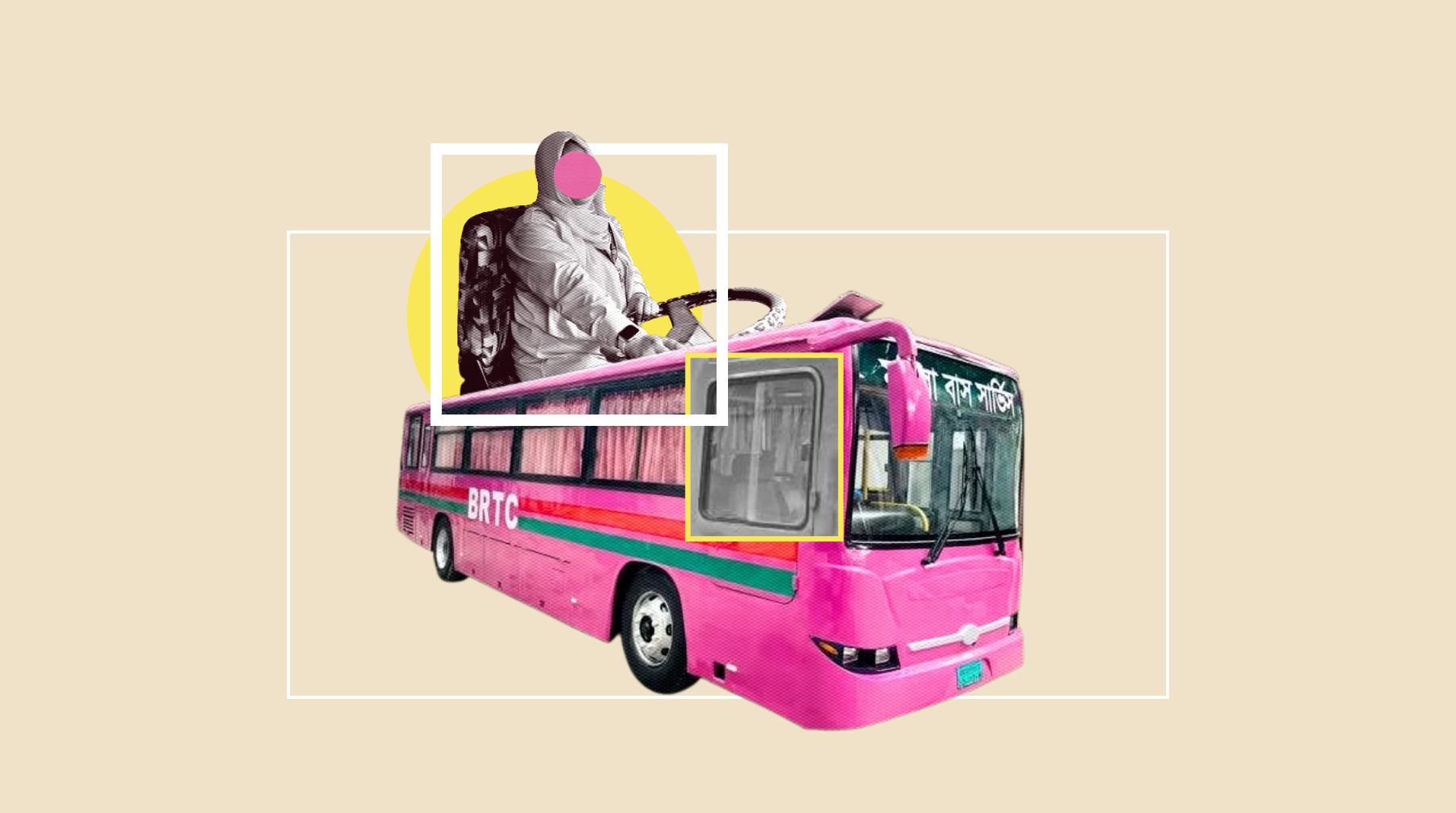 Media framing of Pink Bus Feature